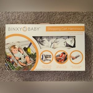 Binxy Baby shopping cart hammock- NEW! Floral print